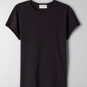 Aritzia Denim Forum Emmeline Slim Tee size Small
